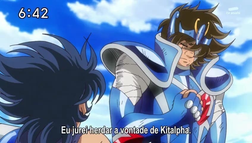 Assistir Saint Seiya Omega  Episódio 72 - A Armadura Herdada! Nasce Subaru de Cavalo Menor!