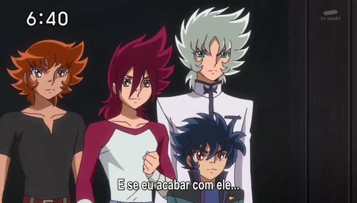 Assistir Saint Seiya Omega  Episódio 74 - A Batalha de Kiki! Companheiros que Atravessam Eras!