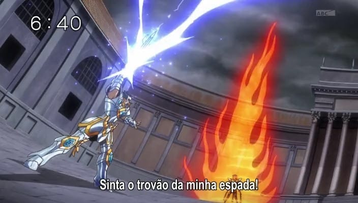 Assistir Saint Seiya Omega  Episódio 82 - O Extremo Espírito de Combate! Ikki contra Aigaion!