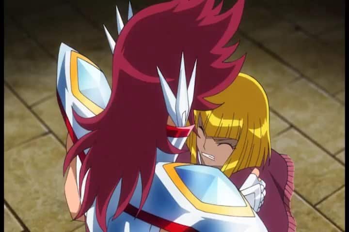 Assistir Saint Seiya Omega Dublado Episódio 68 - Kouga e Pallas! Um Encontro no Campo de Batalha!!