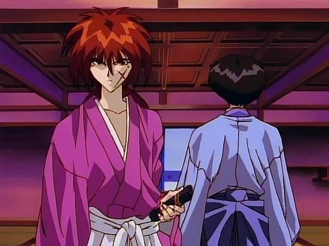 Assistir Samurai X (Rurouni Kenshin – Meiji Kenkaku Roumantan) Dublado Episódio 37 - Impacto! Sakabatou quebrada – A Espada Celestial