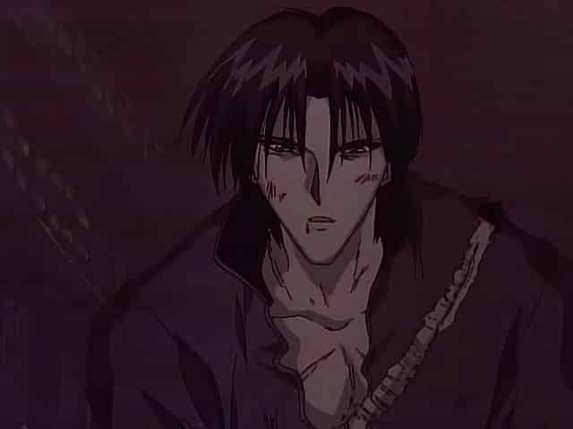 Assistir Samurai X (Rurouni Kenshin – Meiji Kenkaku Roumantan) Dublado Episódio 56 - Um duelo com movimentos extremos Shu-ten-satsu contra Ama-Kakeru Ryuu-no-Hirameki