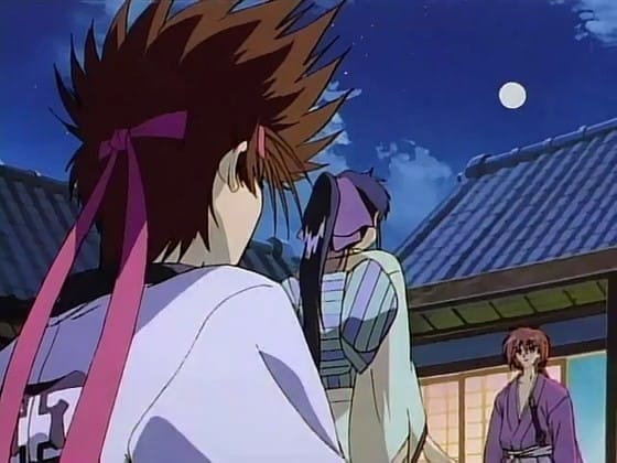 Assistir Samurai X (Rurouni Kenshin – Meiji Kenkaku Roumantan)  Episódio 8 - Uma nova batalha! A mulher linda e misteriosa que apareceu