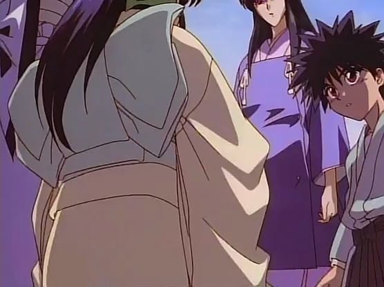 Assistir Samurai X (Rurouni Kenshin – Meiji Kenkaku Roumantan)  Episódio 31 - Um desejo não correspondido… A despedida de Kenshin!