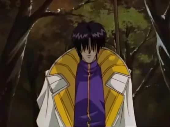 Assistir Samurai X (Rurouni Kenshin – Meiji Kenkaku Roumantan)  Episódio 33 - Pelo título de mais forte! A nova batalha de Aoshi