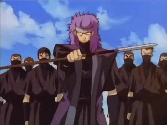 Assistir Samurai X (Rurouni Kenshin – Meiji Kenkaku Roumantan)  Episódio 35 - Vila conquistada. O aperto de mão de Shishio