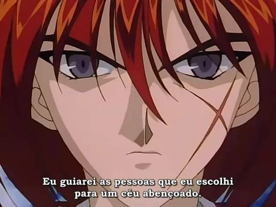 Assistir Samurai X (Rurouni Kenshin – Meiji Kenkaku Roumantan)  Episódio 75 - Última cruzada – O choque entre os dois Amakakeru Ryu no Hirameki