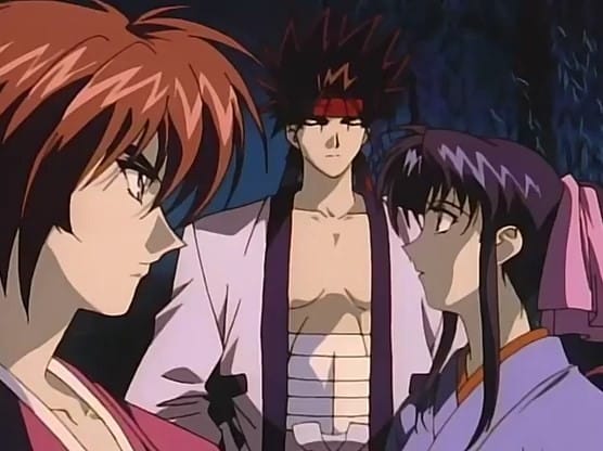 Assistir Samurai X (Rurouni Kenshin – Meiji Kenkaku Roumantan)  Episódio 81 - A conspiração do Beni Aoi – Fantasmas da revolução perseguem Kaishu