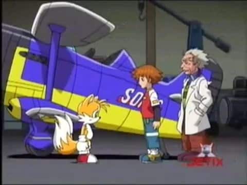 Assistir Sonic X Dublado Episódio 8 - Voo De Emergência Do Tornado X