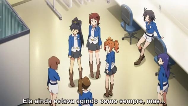 Assistir The iDOLM@STER  Episódio 19 - Assim Como A Lua Escondendo Entre As Nuvens