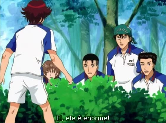 Assistir The Prince of Tennis  Episódio 108 - Surpresa no campo