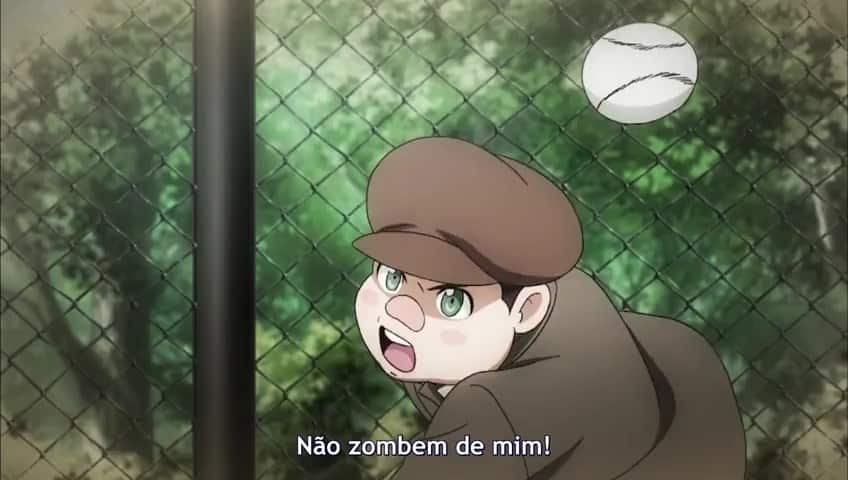 Assistir Time Bokan: Gyakushuu no San Akunin  Episódio 2 - Qual o Super Surpreendente Trabalho o Deus do Beisebol