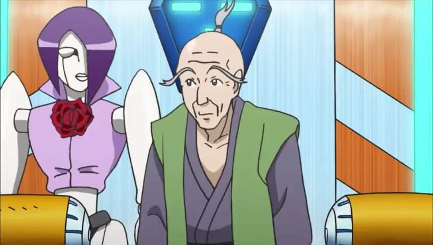 Assistir Time Bokan: Gyakushuu no San Akunin  Episódio 13 - Qual o Motivo Super Surpreendente Que Fez o Famoso Artista Japonês de Ukiyo-e Hokusai Katsushika Se Mudar 93 Vezes?