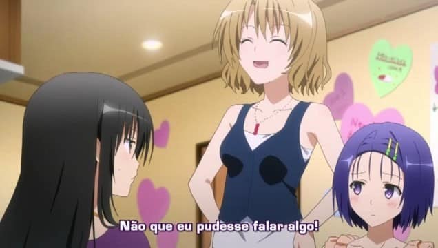 Assistir To Love-Ru: Darkness  Episódio 8 - Mau humor - Obrigações de Felicidade