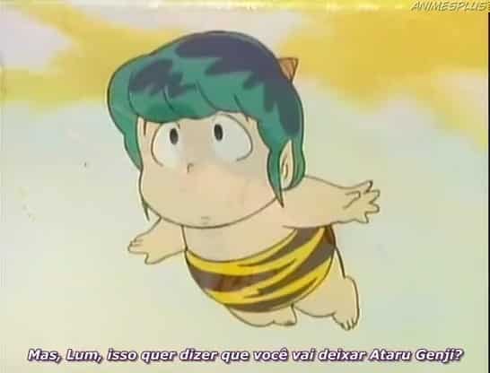 Assistir Urusei Yatsura  Episódio 11 - Triangulo Amoroso Do Buraco Negro. 