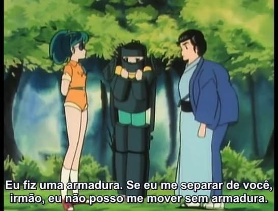 Assistir Urusei Yatsura  Episódio 153 - A Menina Armorded Retorna Novamente! Data De Levantar Uma Tempestade 