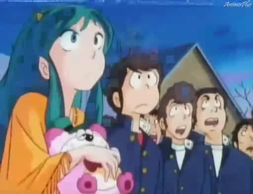 Assistir Urusei Yatsura  Episódio 16 - Aquela Louca Era Dos Dinossauros. 