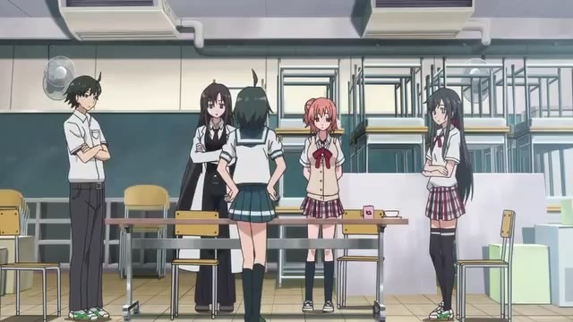 Assistir Yahari Ore no Seishun Love Come wa Machigatteiru.  Ova 01 - Kochira to Shite mo Karera Kanojora no Yukusue ni Sachi Ookaran Koto o Negawazaru o Enai