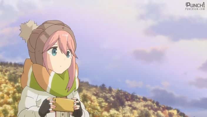 Assistir Yuru Camp  Episódio 7 - A Margem do Lado à Noite e Pessoas Que Acampam