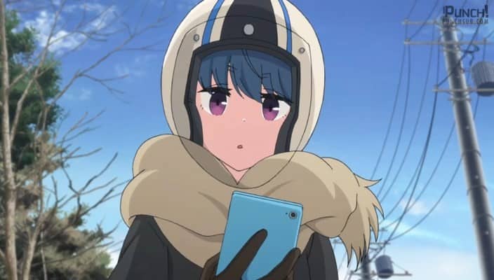 Assistir Yuru Camp  Episódio 9 - Uma Noite da Navegadora Nadeshiko e o Vapor de Termas