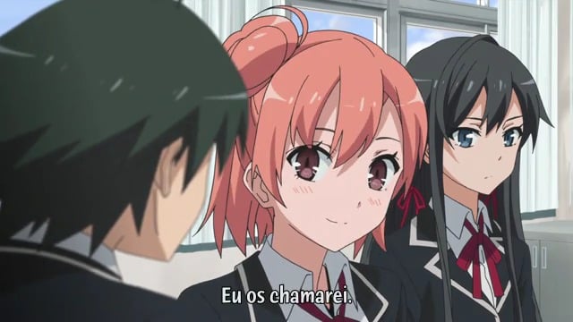 Assistir Yahari Ore no Seishun Love Come wa Machigatteiru.  Episódio 13 - E Assim, Seu Festival Nunca Terminaráeve