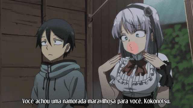 Assistir Dagashi Kashi  Episódio 2 - Apito Romune E Menko E…