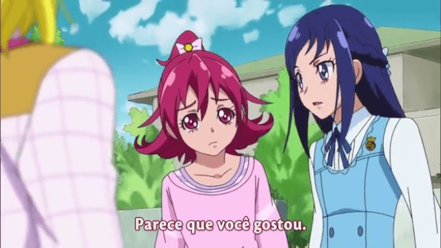 Assistir Dokidoki! Precure  Episódio 24 - MakoP! Choque Declara Seu ídolo Aposentadoria!