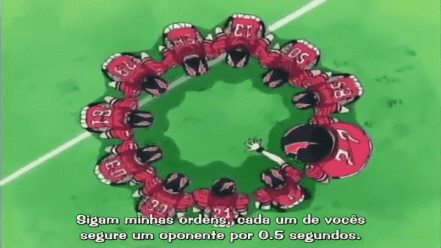 Assistir Eyeshield 21  Episódio 45 - Selamento do Fantasma!?