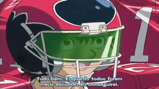 Assistir Eyeshield 21  Episódio 46 - Fantasma VS Lança