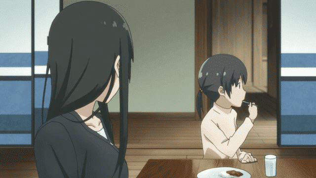 Assistir Flying Witch  Episódio 12 - O Manto da Bruxa e Maneiras Diferentes de Passar o Dia