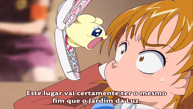 Assistir Futari wa Precure  Episódio 18 - Coração latejante! Testes intermediários são um labirinto de amor