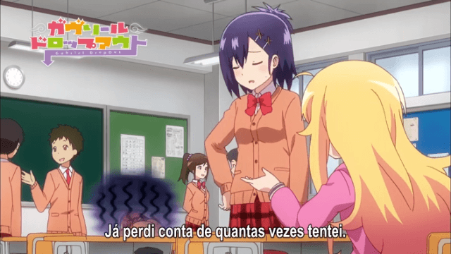 Assistir Gabriel DropOut  Episódio 2 - O Anjo, O Demônio e a Presidente da Classe