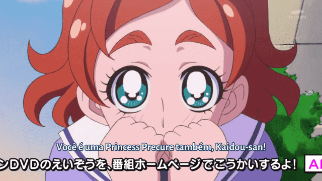 Assistir Go! Princess Precure  Episódio 19 - Descoberta! O tesouro encontrado no dormitório!	