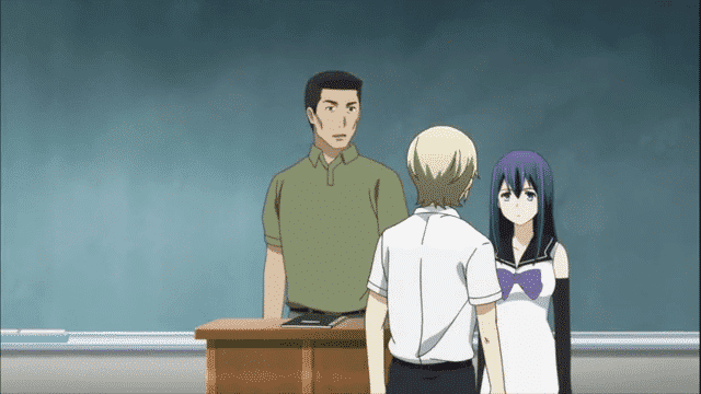 Assistir Gokukoku no Brynhildr  Episódio 8 - A Pista Que Foi Deixada