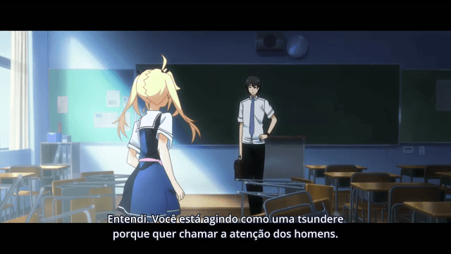 Assistir Grisaia no Kajitsu  Episódio 1 - Academia Ordinária Vida