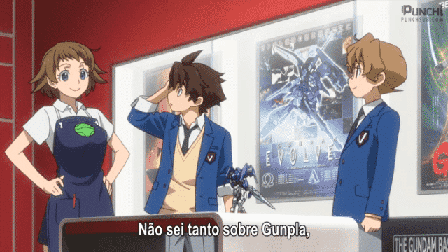 Assistir Gundam Build Divers  Episódio 10 - Aliança de Voluntários