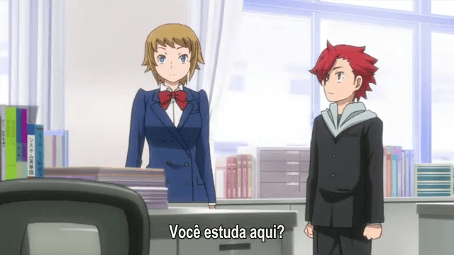 Assistir Gundam Build Fighters Try  Episódio 8 - Mediante Este Escudo