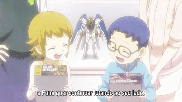 Assistir Gundam Build Fighters Try  Episódio 22 - Siga O Seu Coração