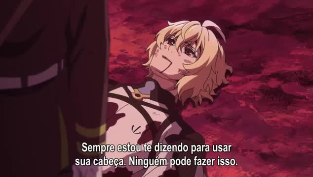 Assistir Owari no Seraph: Nagoya Kessen-hen  Episódio 12 - Serafim Do Fim