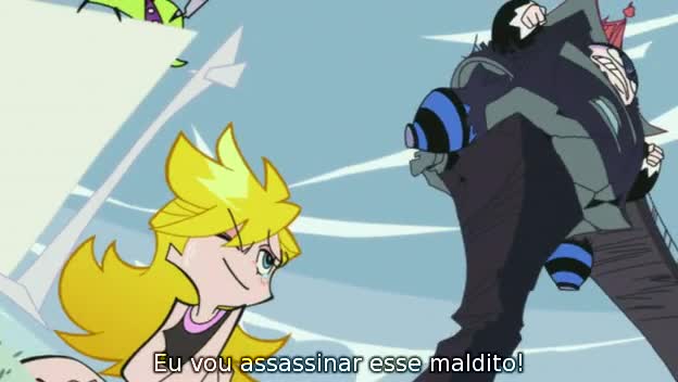 Assistir Panty & Stocking with Garterbelt  Episódio 4 - A Sindrome Da Dieta e High School Nudical