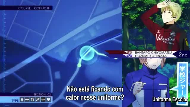 Assistir Prince of Stride: Alternative  Episódio 3 - Galáxia – Agora As Estralas Brilham