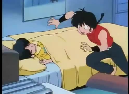 Assistir Ranma 1/2 Dublado Dublado Episódio 10 - P-P-P-chan! Ele não presta pra nada