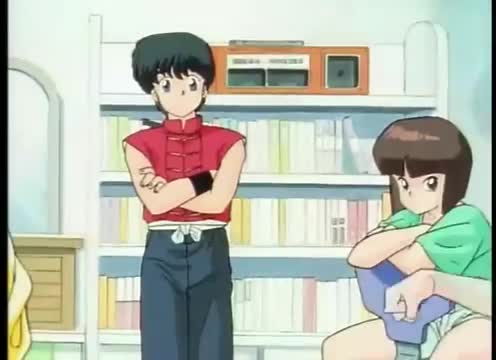 Assistir Ranma 1/2 Dublado Dublado Episódio 12 - O amor de uma mulher é guerra! O duelo da ginástica com artes marciais