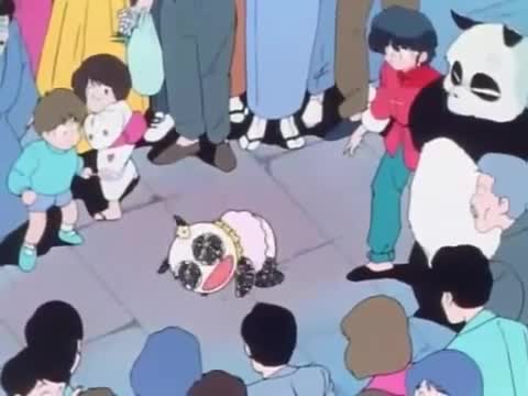 Assistir Ranma 1/2 Dublado Dublado Episódio 128 - A Maldição da Panda Desenhada