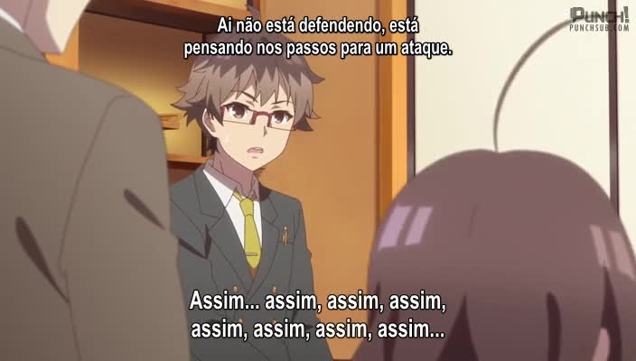 Assistir Ryuuou no Oshigoto!  Episódio 2 - O dia a dia com a discípula