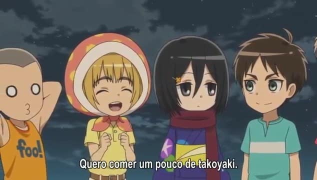 Assistir Shingeki! Kyojin Chuugakkou  Episódio 9 - Doce Verão! Escola Fundamental Titã