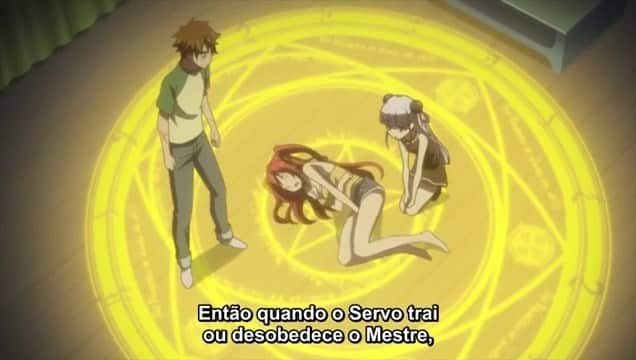 Assistir Shinmai Maou no Testament  Episódio 2 - Primeiro Encontro Entre Servo E Mestre