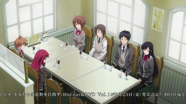 Assistir Shoujo-tachi wa Kouya wo Mezasu  Episódio 10 - Ataque Tufão