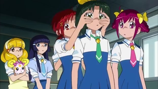 Assistir Smile Precure!  Episódio 28 - Encontra-se? Verdade? Eu não tenho medo de fantasmas!