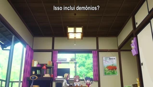 Assistir Soushin Shoujo Matoi  Episódio 3 - Deus se fazendo de Bobo